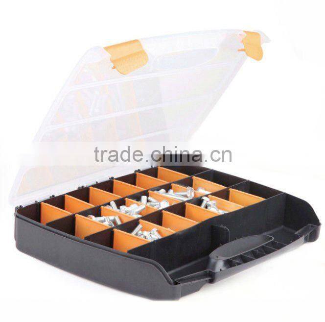 Bin Portable Parts Storage Case,plastic portable small parts tool storage organizer case (502802)