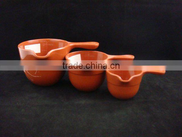 Melamine mug with lid