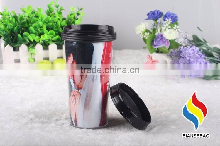 customized printing paper insert travel mug double wall paper cup