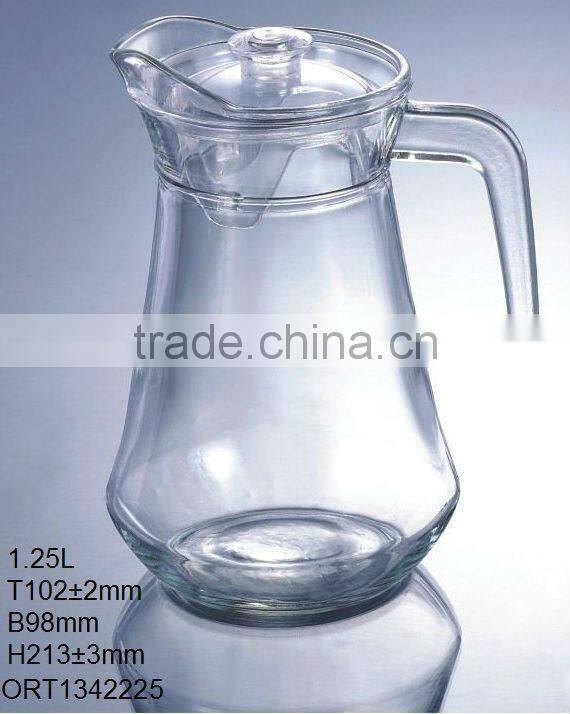 christams hanlloween 1.L 1.5L water glass jug set with color printing