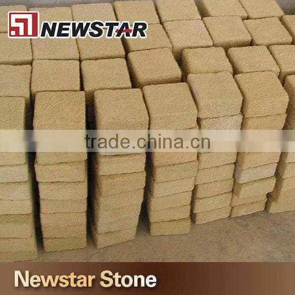 Chinese hot sales beige yellow sandstone tiles