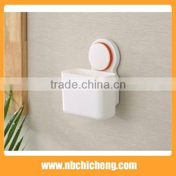 wall mounted storage holder plastic storage basket holder