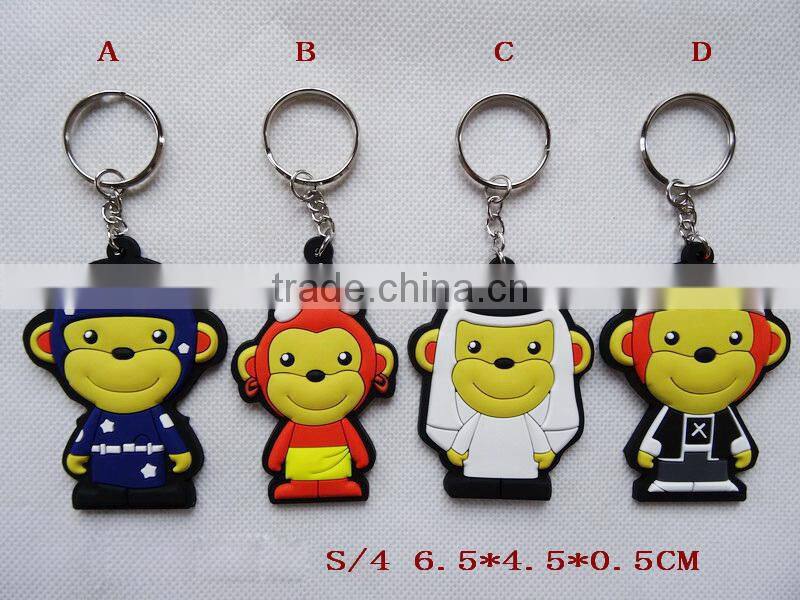2016 russia monkey keychain for new year souvenir