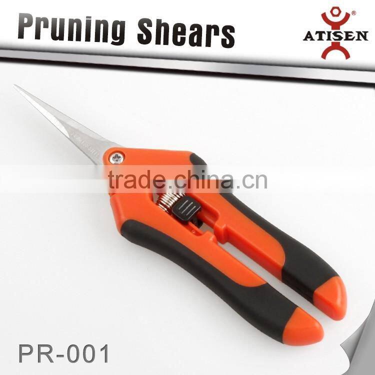 Hot Sale Pruning Shears Straight Blade Cutters /Scissors