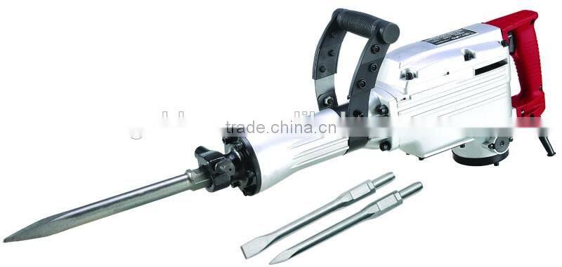 1500W Power Pavement Rock Concrete Demolition Breaker Drilling Machine Electric Stone Breaking Hammer