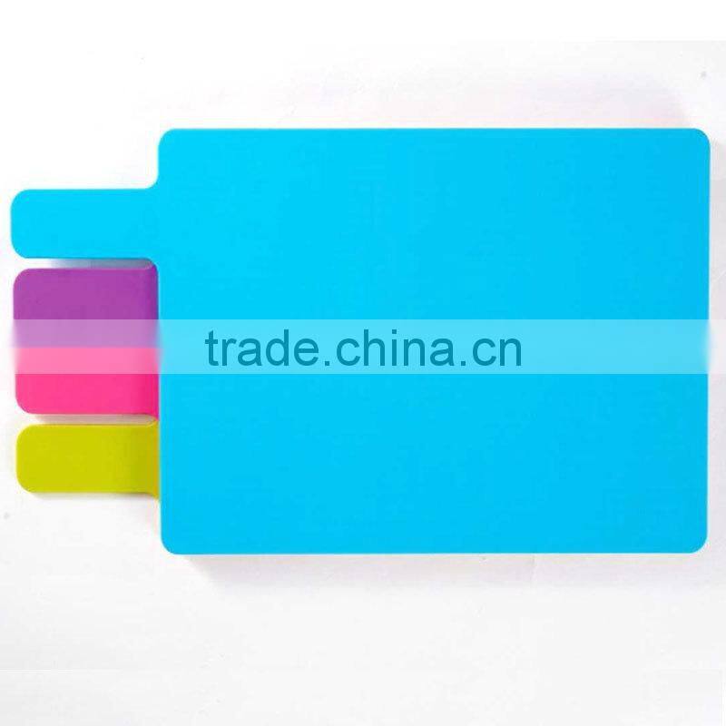 100%Food Grade Plastic Chopping Board Vegetable Cutting Board