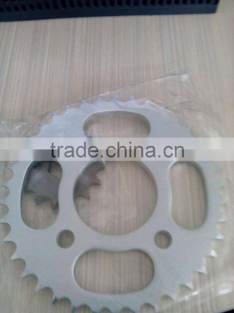 tricycle spare parts rear sprocket for CG125