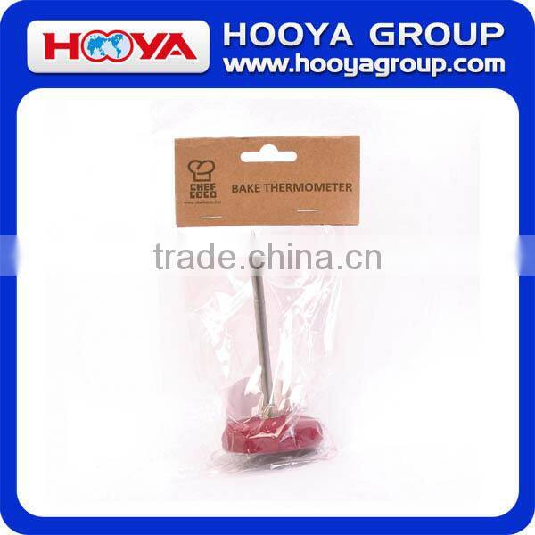 stainless steel BBQ meat thermometer