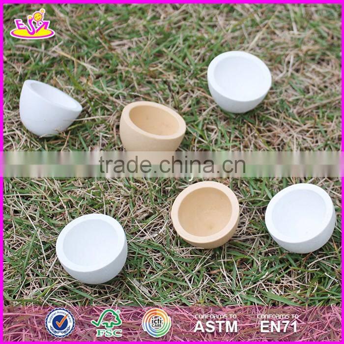 2017 New products children pretend play wooden toy set make a cake W10D013