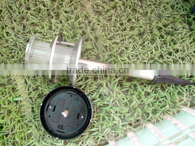 HRS-6011 CE and ROHS,color changing garden solar light, outdoor garden light