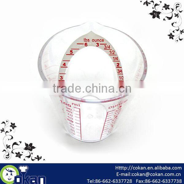 Kitchenuse 100ml Plastic Measuring Cup,Measuring Mug CK-S095
