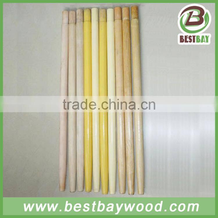 Factory price lacquer painted wooden shovel handle dia 2.5-4.0cm length 60-200cm