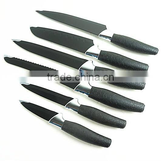 51009 6PCS STAINLESS STEEL SET Cutlery Knife Set