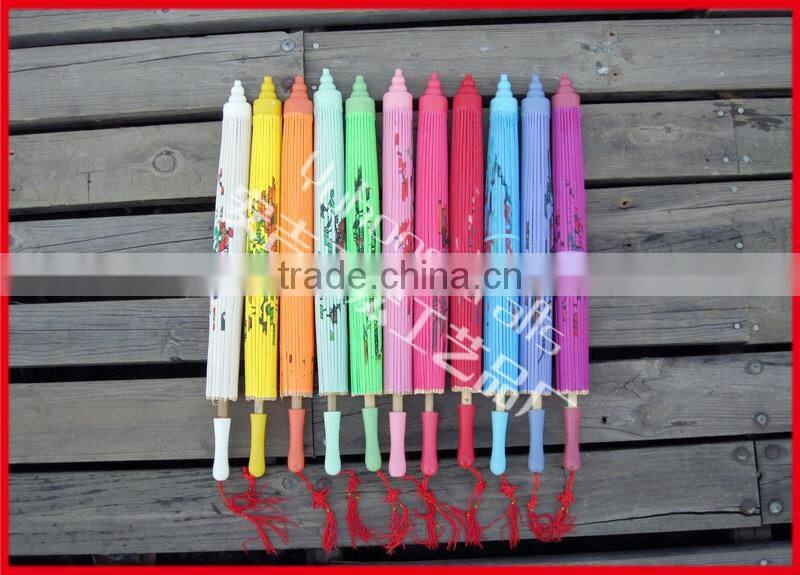 High quality wedding silk parasol in bamboo crafts