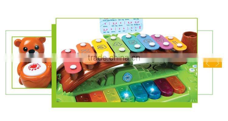 Intelligence musical instrument cartoon xylophone