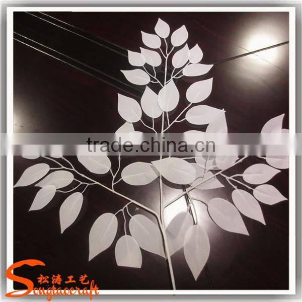 Lower Price Plastic Landscaping White Ficus Tree For indoor wedding