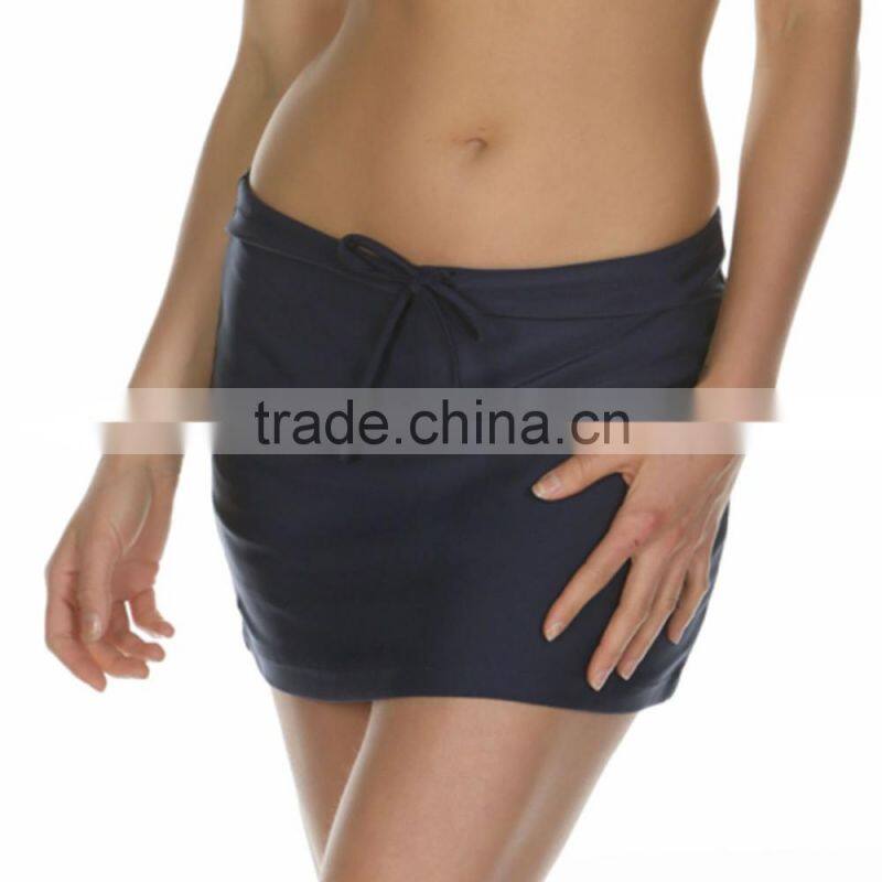 Womens Summer Beach Bikini Cover Wrap Up Leopard Swimwear Mini Sarong Skirt