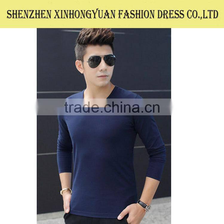 Professional high quality customized mens cotton blank t shirt