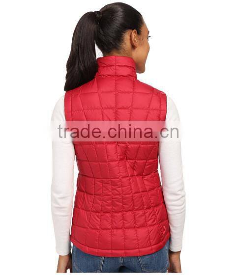 red body warmer vest