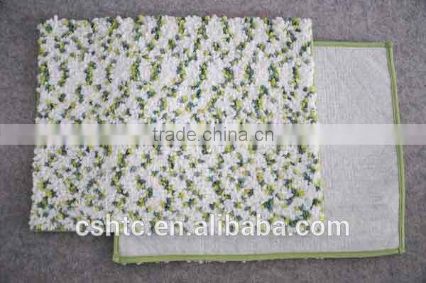 luxury acrylic forging dyed fleece carpet