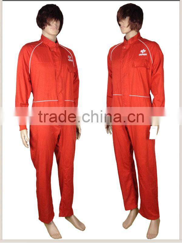 Custom design oil industrial safety workwear uniform flame retardant coverall