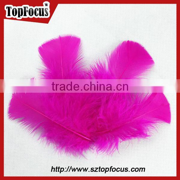 wholesale dyed Mixed Color Fluffy Turkey Marabou artificial feathers