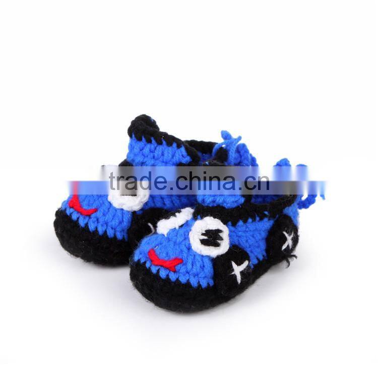 2015 Cartoon Cars Crochet Baby Booties Shoes