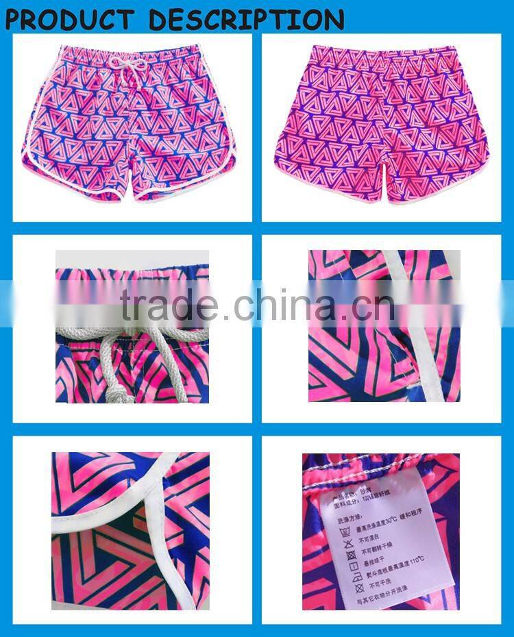 Custom Made Beach Shorts Swimwear Boardshorts for Women