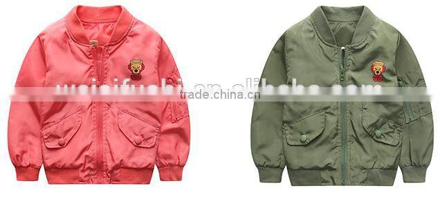 OEM cheap wholesale children kids fancy outer sports jackets