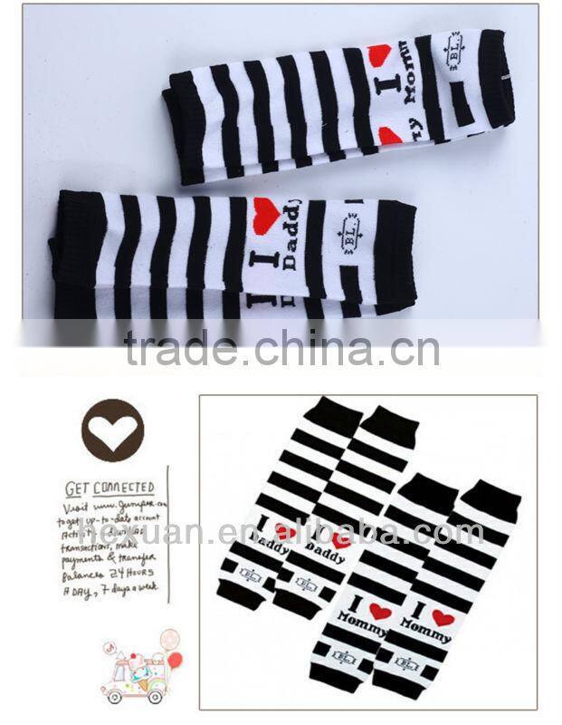 children's jacquard 100 cotton leg warmer or sleeve