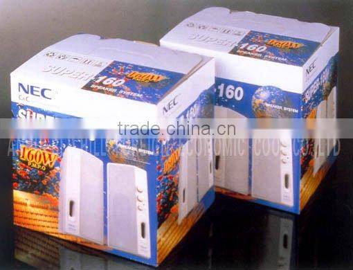 computer speakers packaging box