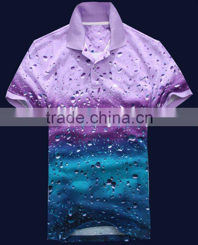 men's 100% cotton polo t shirt