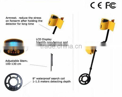 MD-3010 II gold treasure metal detector, diamond metal detector, underground metal detector