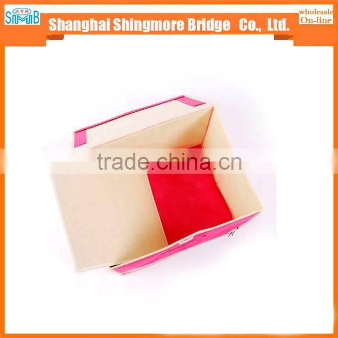 2017 alibaba china supplier hot sales good quality non-woven fabric storage container box