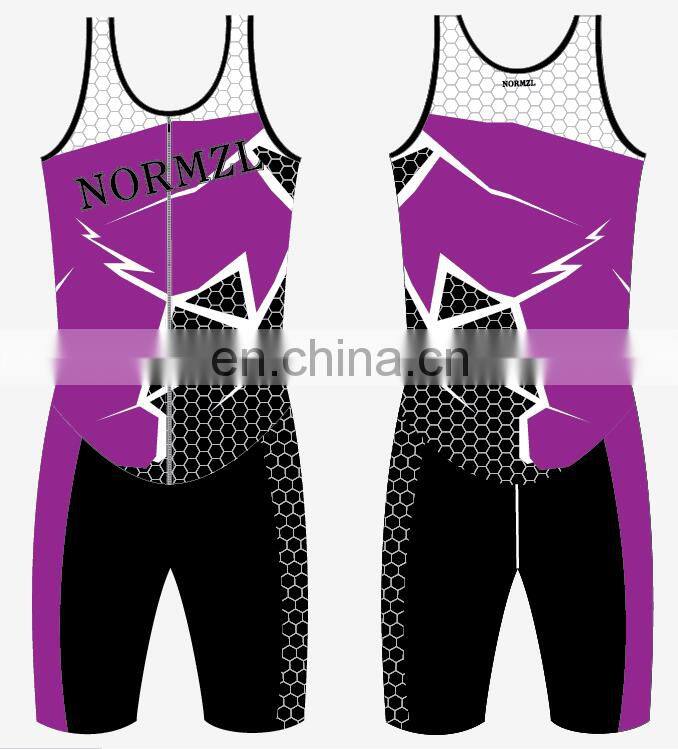 High quality quick drying women's triathlon wear for sports