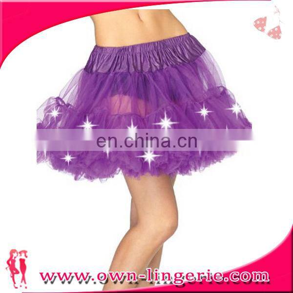 sexy dance party girls light up tutu skirt,stage dance tutu skirt,high quality girls tutu