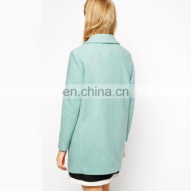 Long fashion wool coat, turkish women coats lady coats