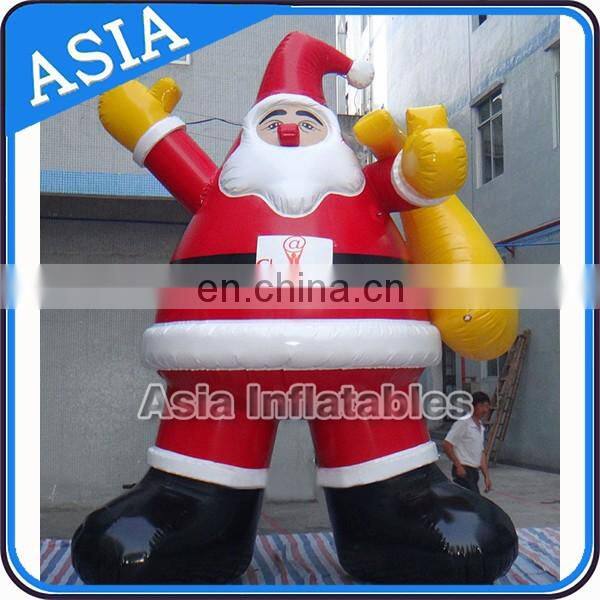 New Design Christmas Decoration Hanging Santa Inflatable Model