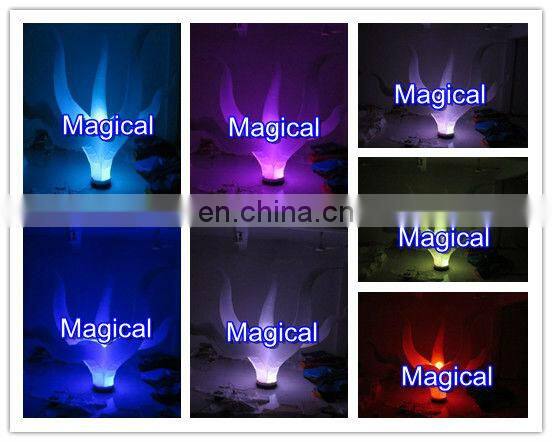 wedding party inflatable LED flower decoration