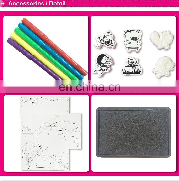 DIY craft kit FAIRIES STAMP SET