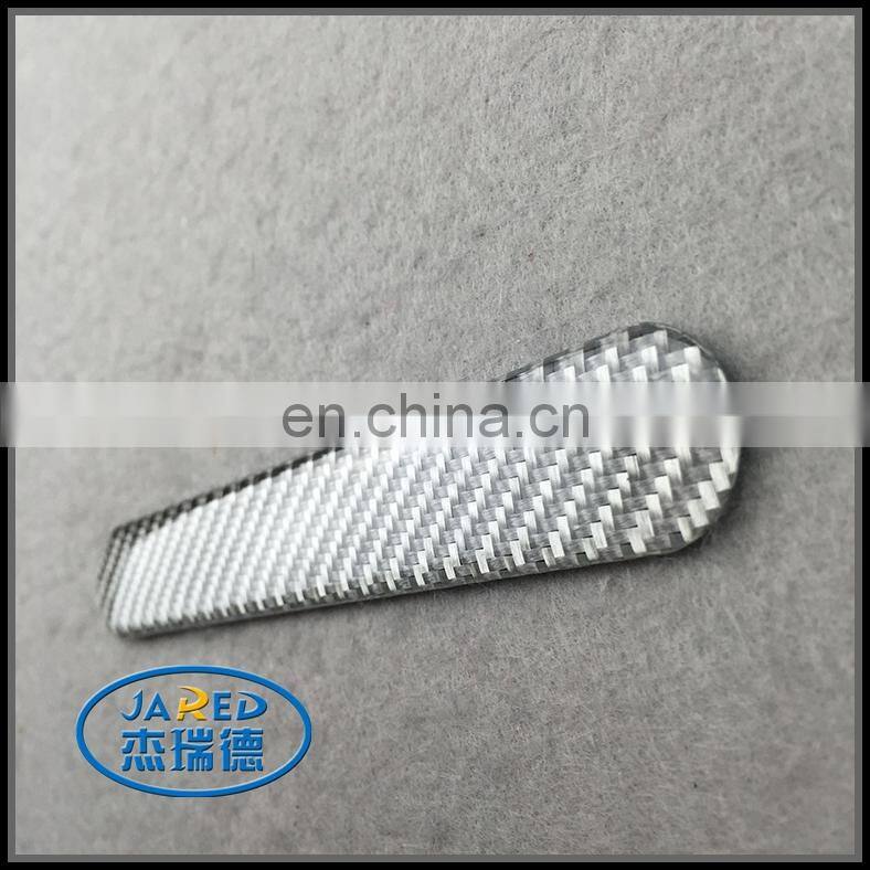 Best quality custom 3d real carbon fiber vinyl epoxy sticker