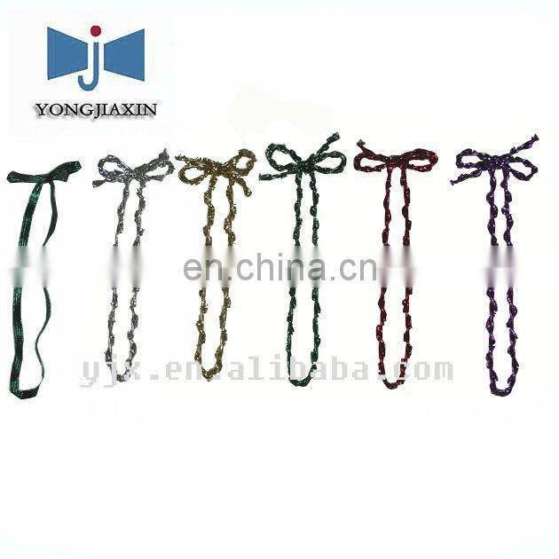 elastic ties, elastic string tie, elastic pre tied bow