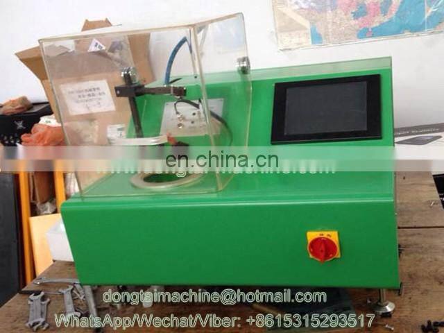 BOSCH EPS200 CRDI common rail injector test bench with calibration data