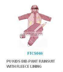 Nylon children rainsuit waterproof rain overall