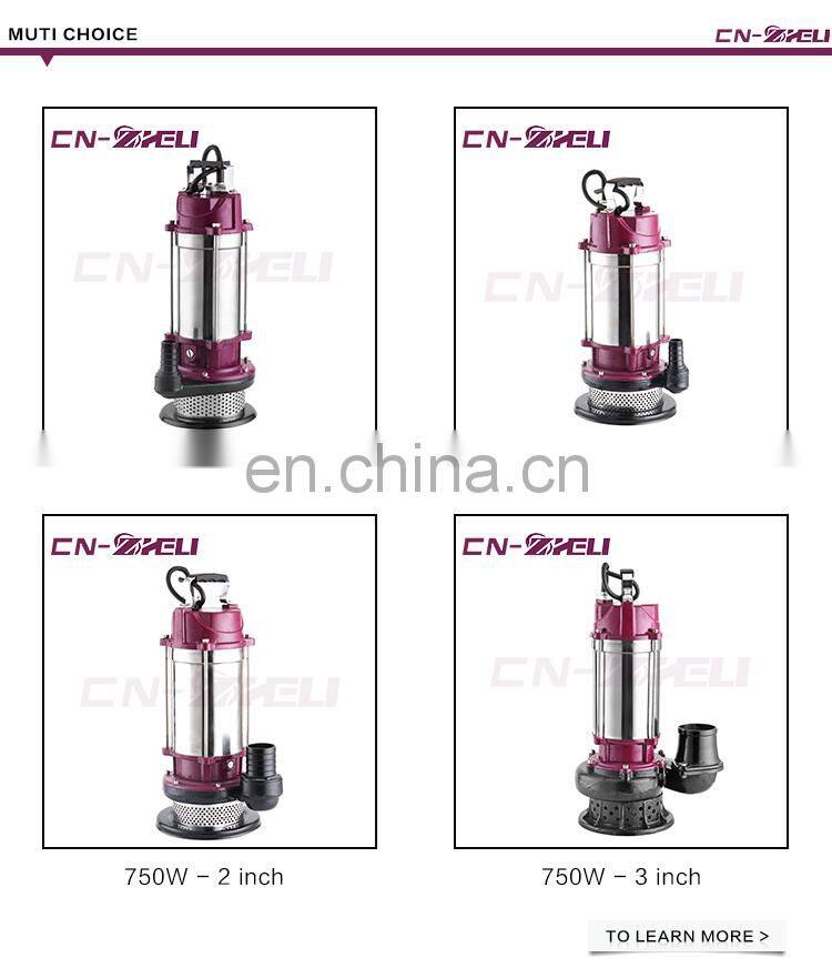 Best price 3 phase 1hp 2 inches diameter submersible electric water pump for bangladesh market