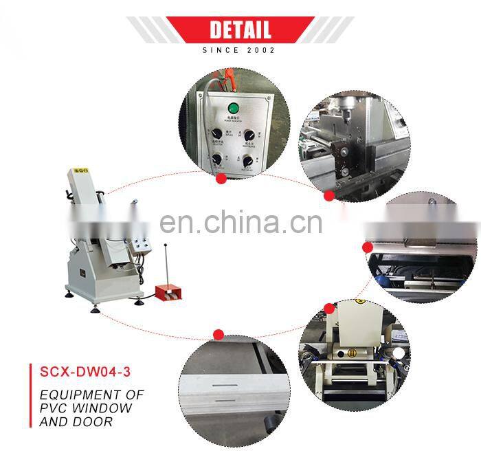 PVC profile automatic sink milling