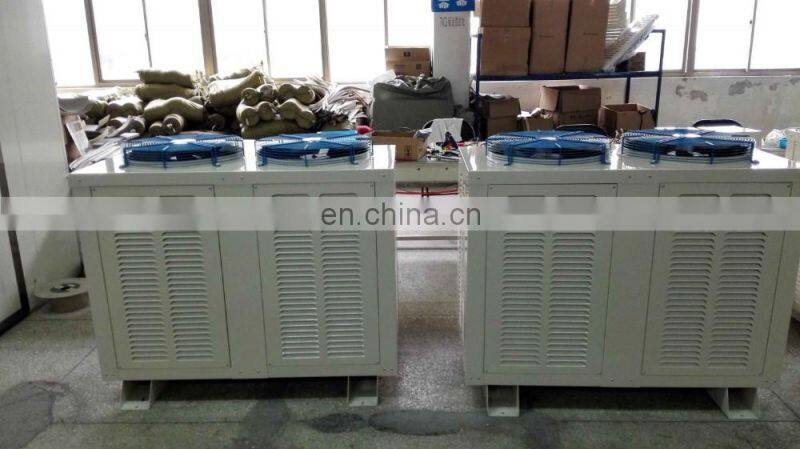 Industrial temperature adjustable dehumidifier with pipeline type