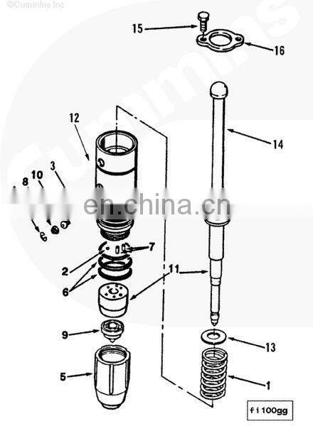 NTA855 K19 K38 O seal 193736 cummins engine parts seal kit