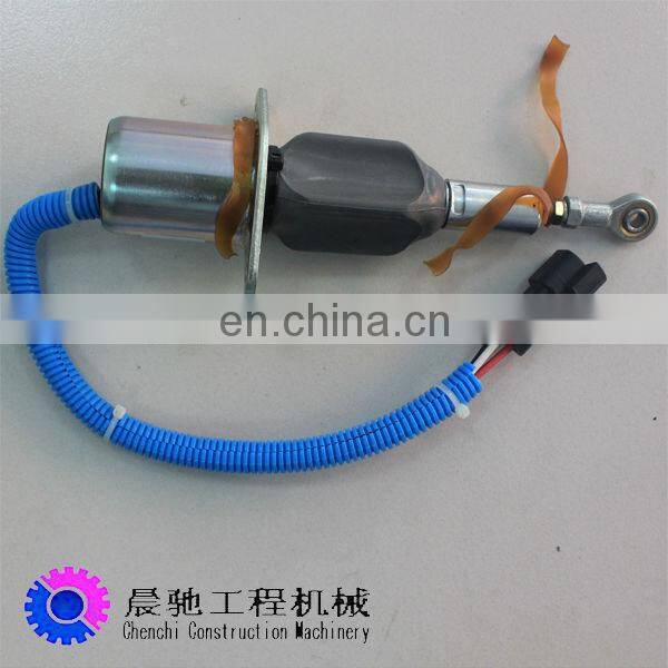 Daewoo DH55 excavator digger engine parts flameout solenoid shutdown solenoid valve 99453479