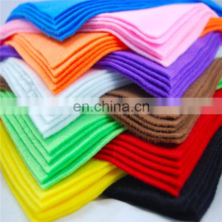 Wool fabric felt non woven waterproof needle punched blend polyester felt